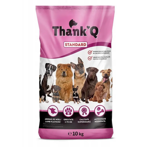 THANK’Q Standard Lamb - суха храна за кучета - 10 кг
