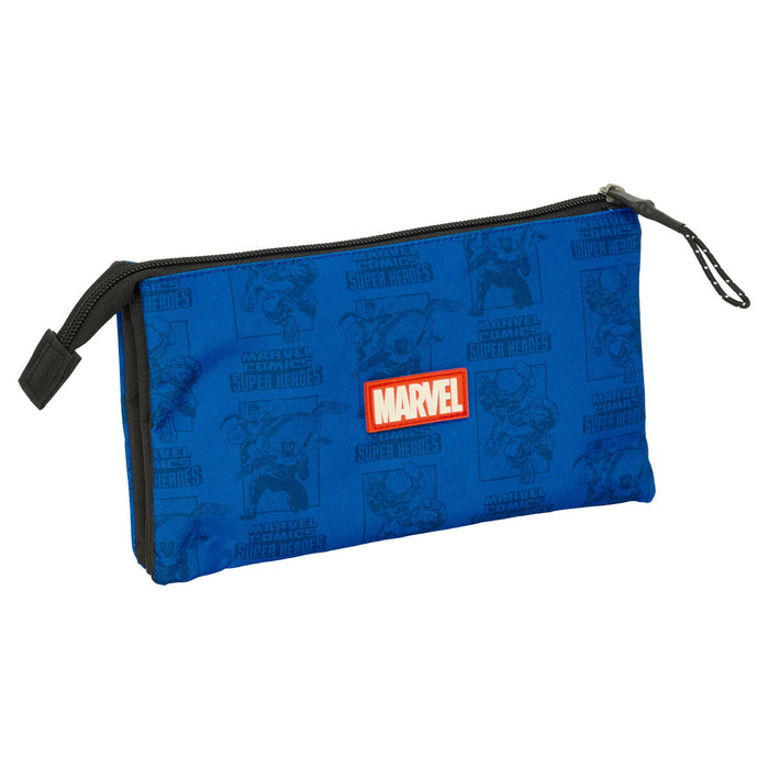 Пътническа Чанта The Avengers Син Черен 22 x 12 x 3 cm