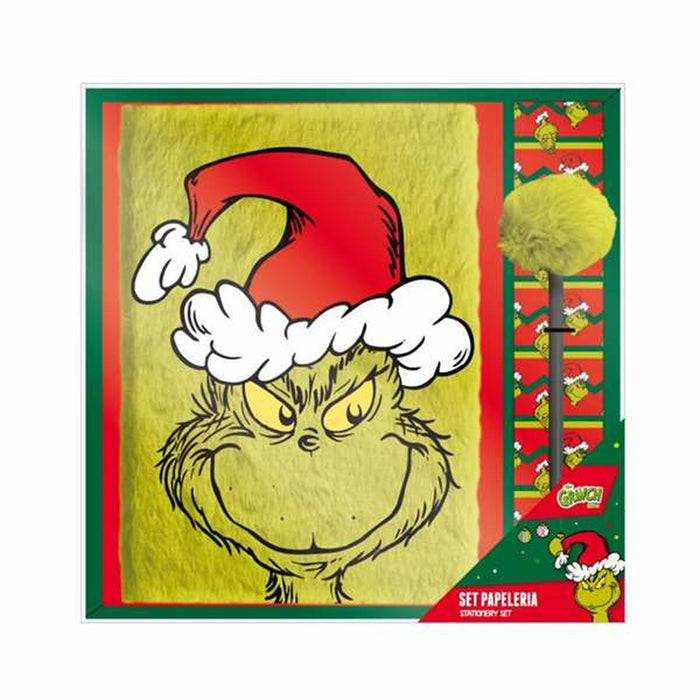 Бележник + Химикалка The Grinch