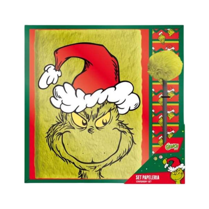 Бележник + Химикалка The Grinch