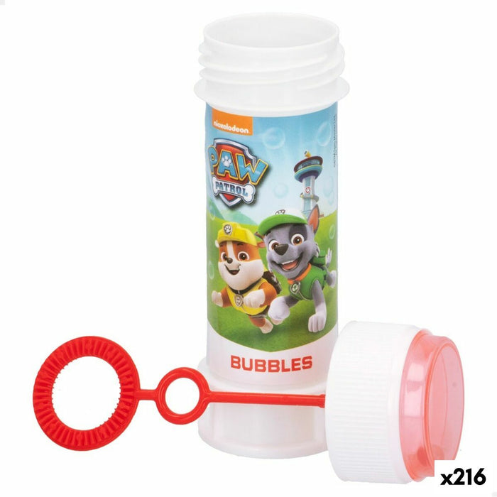 Играчка за Сапунени Мехурчета The Paw Patrol 60 ml 3,8 x 11,5 x 3,8 cm (216 броя)