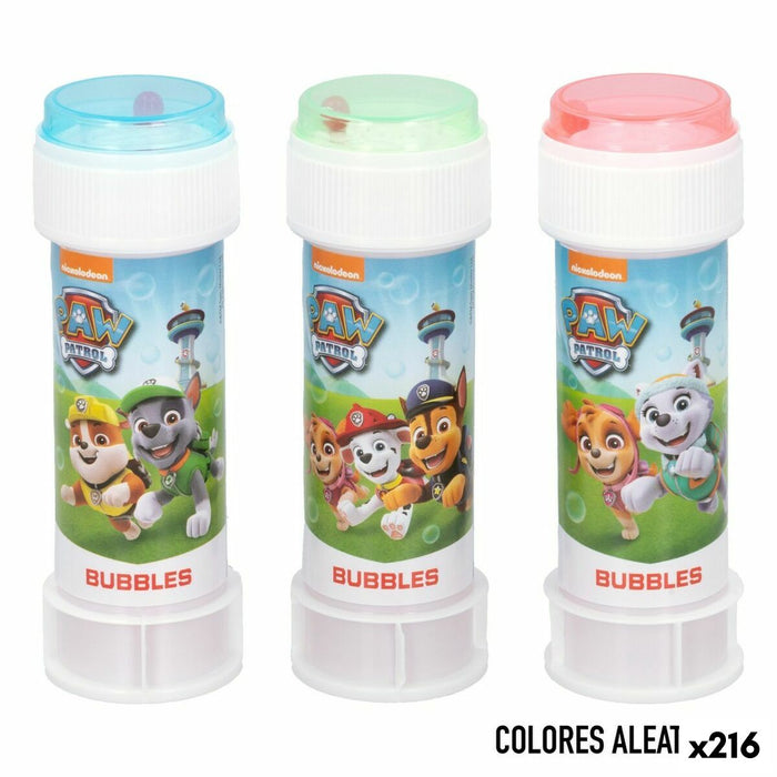 Играчка за Сапунени Мехурчета The Paw Patrol 60 ml 3,8 x 11,5 x 3,8 cm (216 броя)