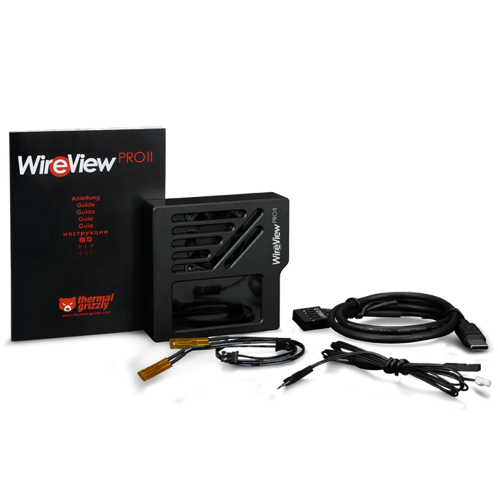 Датчик за видеокарта Thermal Grizzly WireView Pro II GPU 12V-2x6 - Black