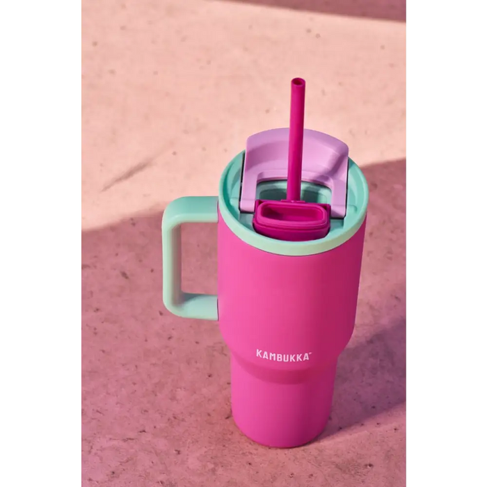 Thermal mug with telescopic straw Kambukka Rio Tumbler