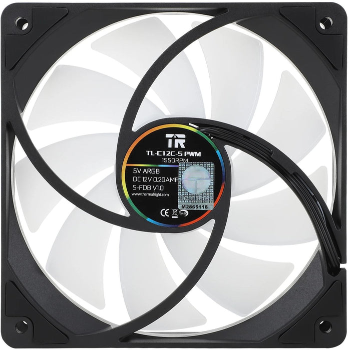 Вентилатор Thermalright - TL-C12C-S RGB, 120 mm