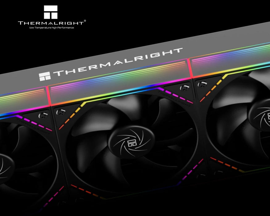 Воден охладител Thermalright - Peerless Vision 360 ARGB, 3x 120 mm, черен