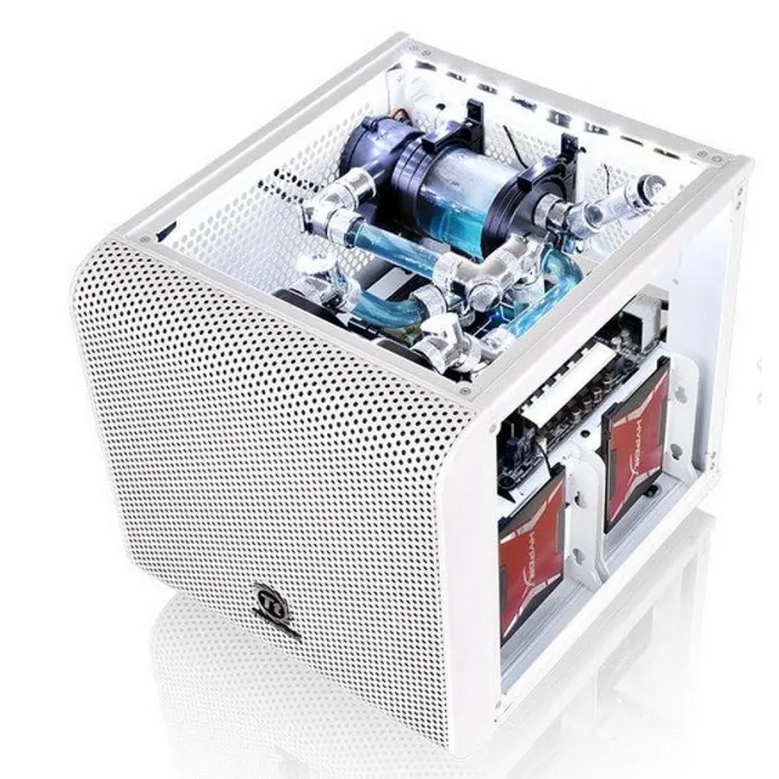 Thermaltake Core V1 Snow Edition Cube White