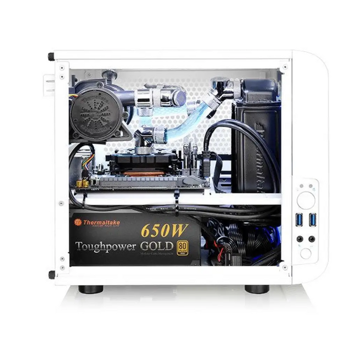 Thermaltake Core V1 Snow Edition Cube White