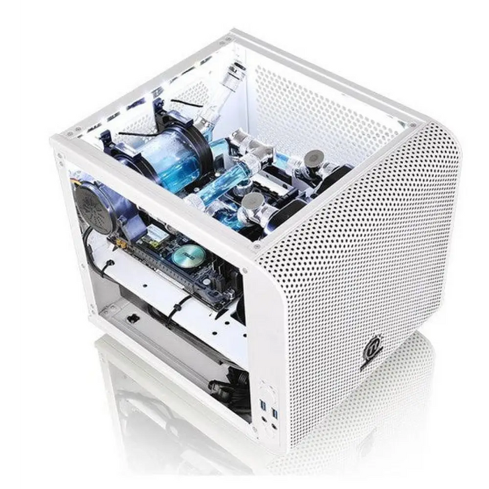 Thermaltake Core V1 Snow Edition Cube White