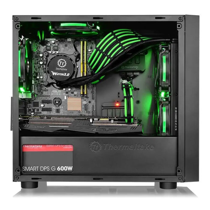 Thermaltake Versa H18 Micro Tower Black