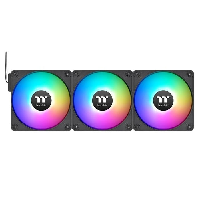Thermaltake CT120 EX Reverse ARGB Sync Охлаждащ вентилатор за компютър, комплект от 3 броя, магнитно свързване