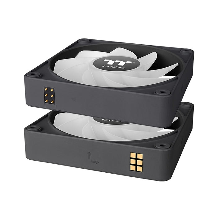 Thermaltake CT120 EX Reverse ARGB Sync Охлаждащ вентилатор за компютър, комплект от 3 броя, магнитно свързване
