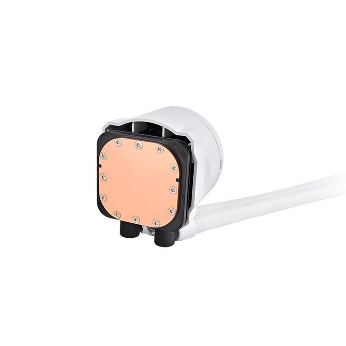Thermaltake TH360 V2 Ultra EX ARGB Sync Охладител за процесор с водна охладителна система Snow Edition + Thermaltake Ceres 350 White