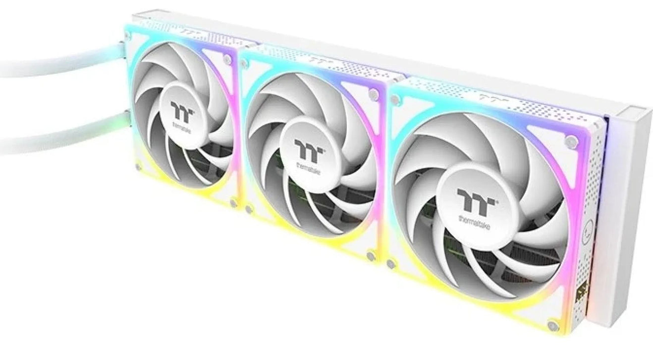 Воден охладител ThermalTake - MAGCurve 360 Ultra ARGB Sync, 3x 120 mm, бял