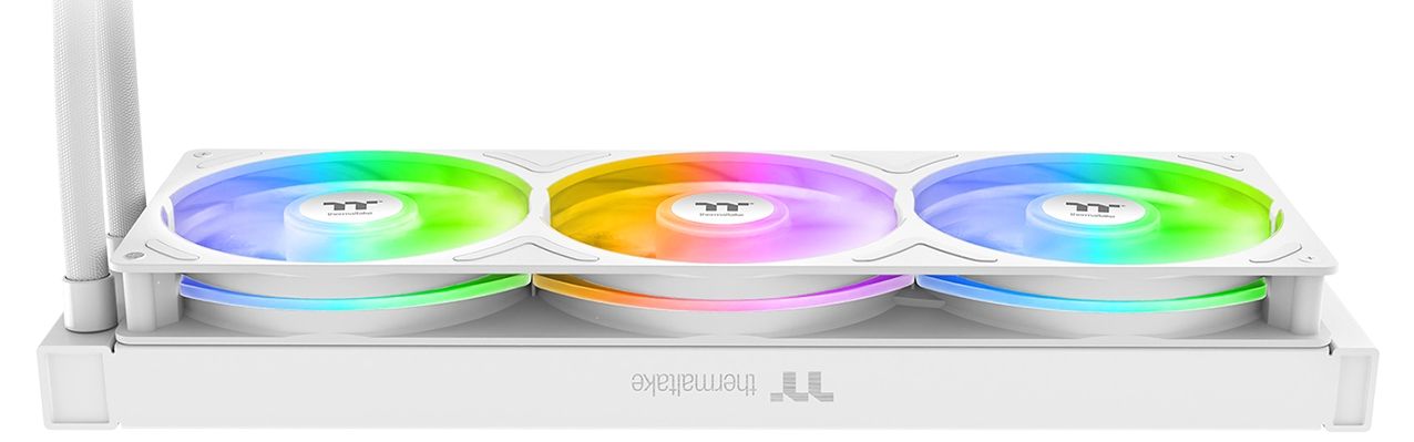 Воден охладител ThermalTake - MAGCurve 360 Ultra ARGB Sync, 3x 120 mm, бял