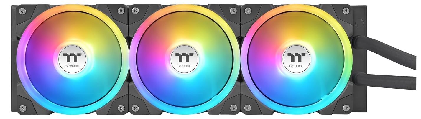 Воден охладител Thermaltake - MineCube 360 Ultra, 3x 120 mm, 3.95'' LCD, черен