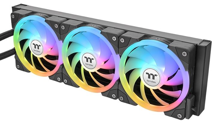 Воден охладител Thermaltake - MineCube 360 Ultra, 3x 120 mm, 3.95'' LCD, черен