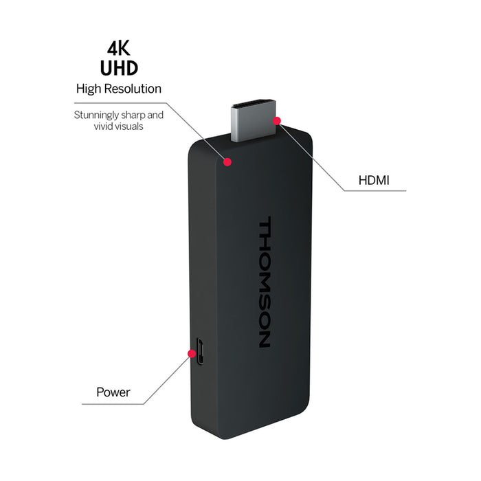 Мултимедиeн плеър THOMSON 4K STICK 140G