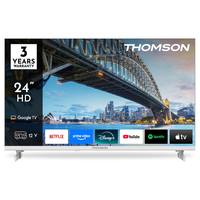 Телевизор THOMSON 24HG2S15CW 12V LED SMART TV, GOOGLE TV, 24.0 ", 60.0 см