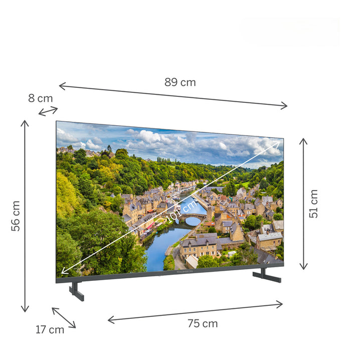 Телевизор THOMSON 40FQG3S15 QLED SMART TV, GOOGLE TV, 40.0 ", 101.0 см