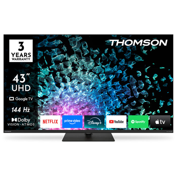 Телевизор THOMSON 43MG7C15 4K Ultra HD Mini LED SMART TV, GOOGLE TV, 43.0 ", 109.0 см