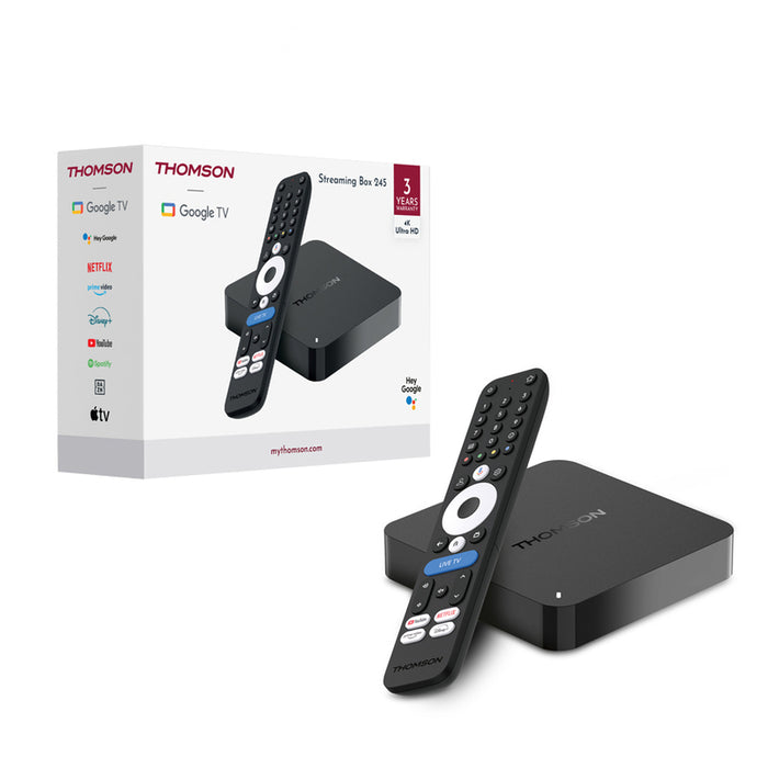 Мултимедиeн плеър THOMSON 4K BOX 245G