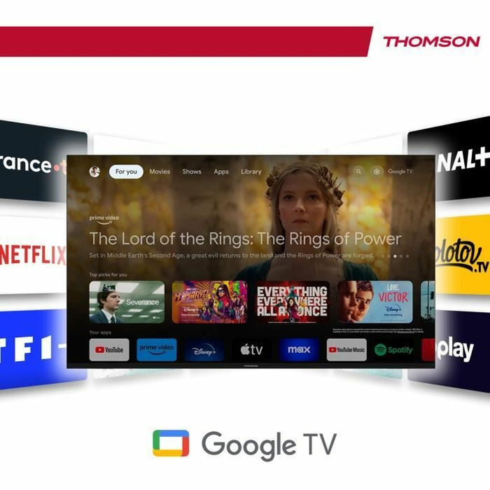 Смарт телевизор Thomson 43QG4S14 43" QLED 4K Ultra HD