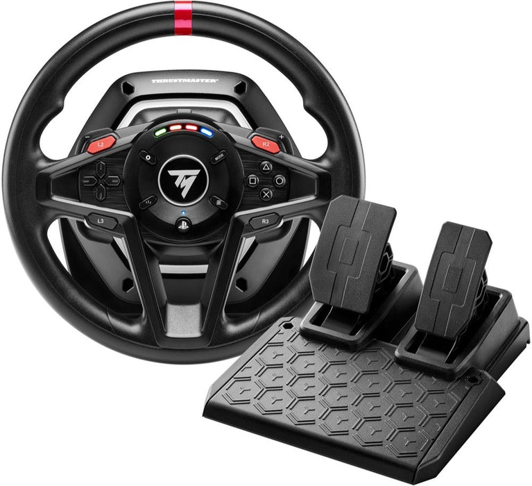 Волан с педали Thrustmaster - T128-P EMEA EU, PS/PC + Скоростен лост TH8S Add-On