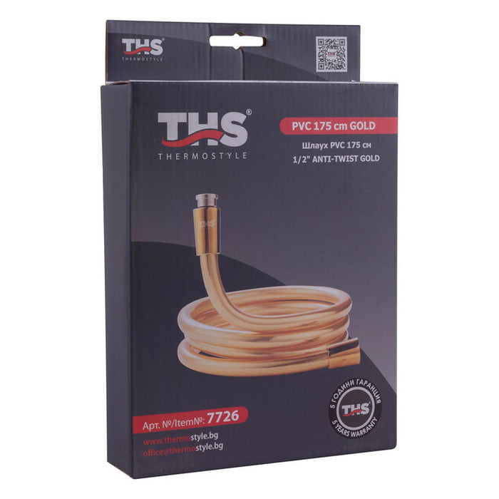 ШЛАУХ ЗА ДУШ THS THERMOSTYLE ANTI-TWIST GOLD