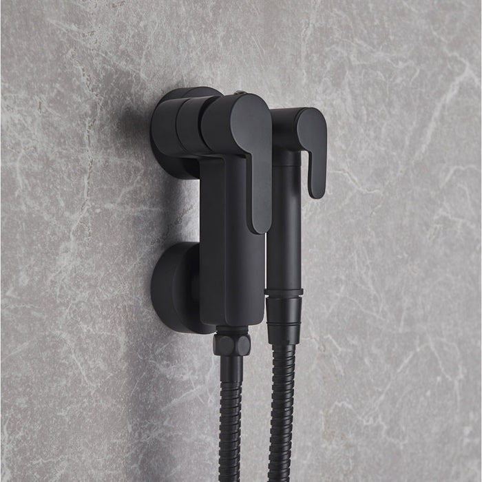 ХИГИЕНЕН ДУШ КОМПЛЕКТ THS THERMOSTYLE BLACK