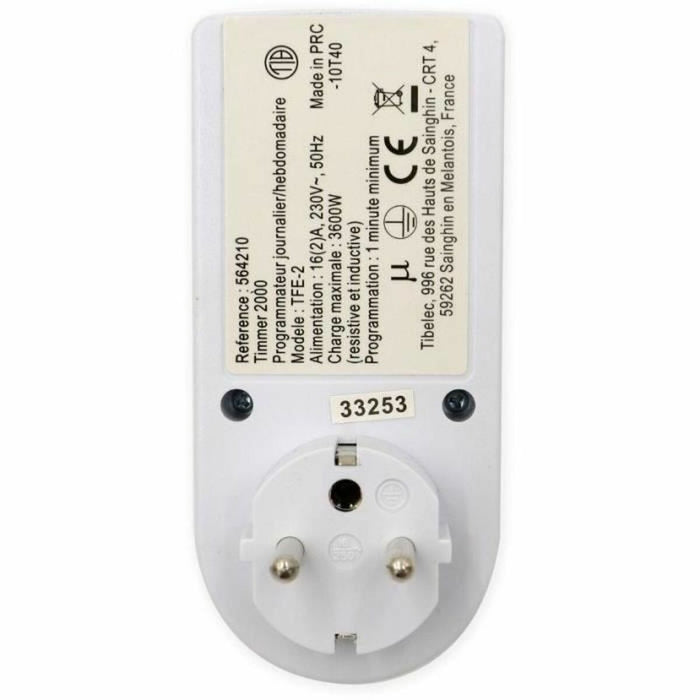 Таймер Tibelec 3600 W 230 V