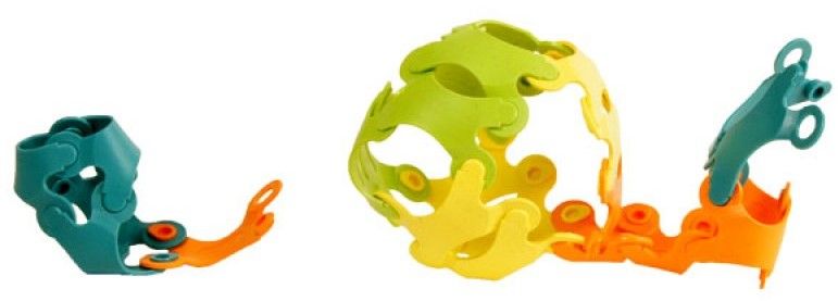 Конструктор от био пластмаса TicToys Binabo - 24 части