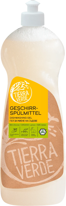 Гел за миене на съдове с био лимон, 1 l