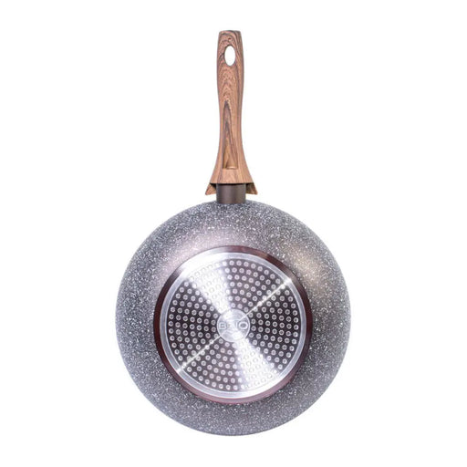 ТИГАН WOK 28CM BRIO MOCCA MARBLE