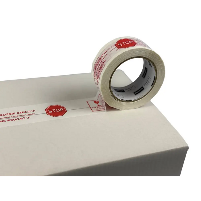 Тиксо BSTech с печат 48x100m ’Careful glass’ 6 бр.