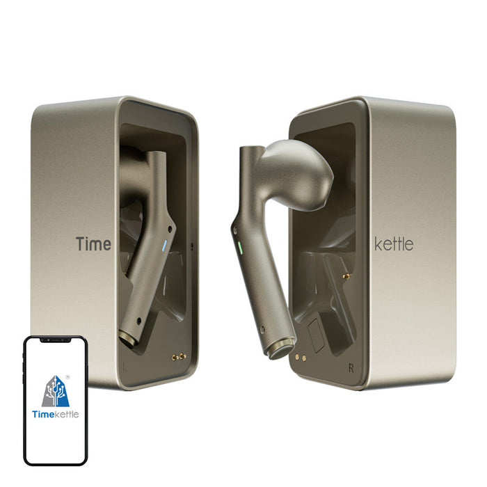 Слушалки TIMEKETTLE W4 Translation (златисти)