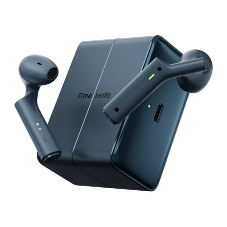 TimeKettle W4 Plus TWS слушалки с превод (син)