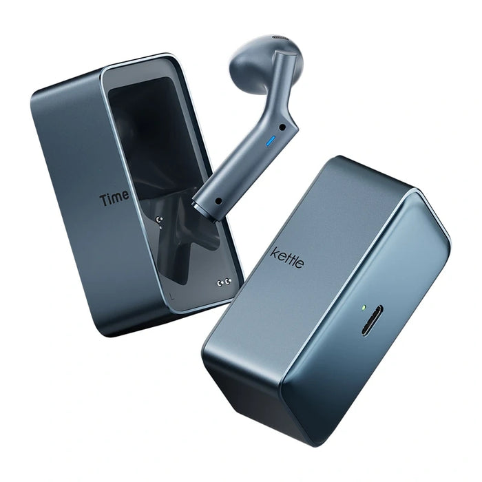 TimeKettle W4 Plus TWS слушалки с превод (син)