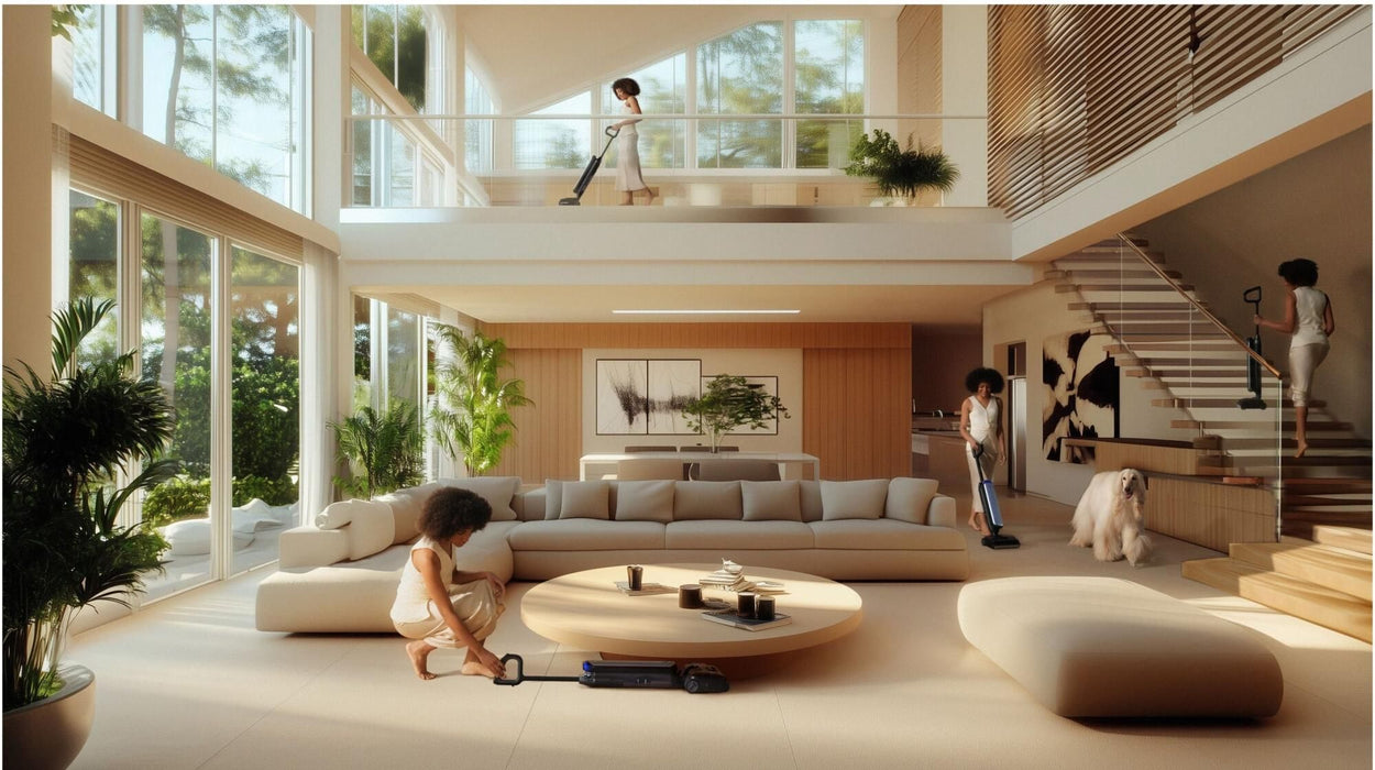 Прахосмукачка Tineco - Floor One S9 Artist Premium, HEPA, сива