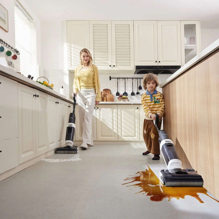 Прахосмукачка Tineco - Floor One S6 Stretch Plus, 5в1, бяла