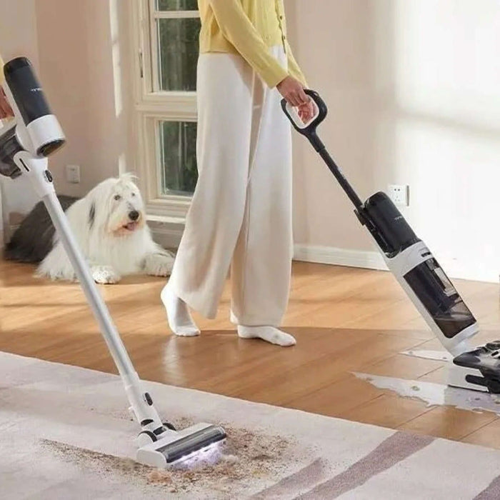 Прахосмукачка Tineco - Floor One S6 Stretch Plus, 5в1, бяла