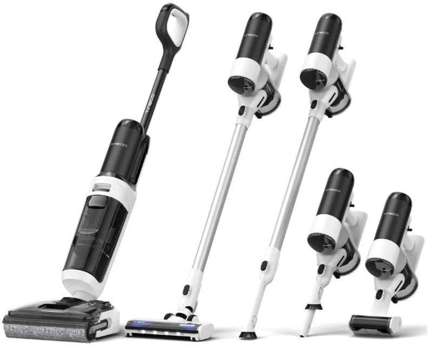 Прахосмукачка Tineco - Floor One S6 Stretch Plus, 5в1, бяла