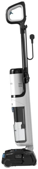 Вертикална прахосмукачка Tineco - Floor One S6 Stretch Steam Plus, HEPA, с кабел, бяла