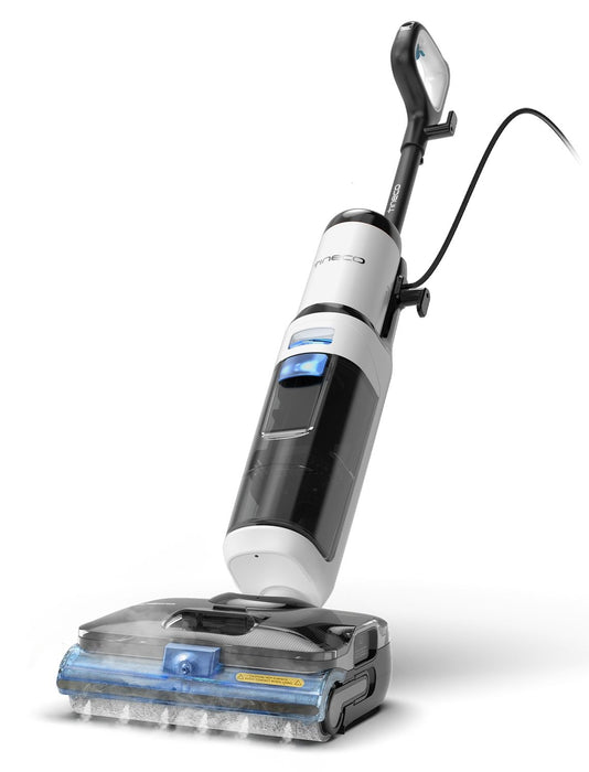 Вертикална прахосмукачка Tineco - Floor One S6 Stretch Steam Plus, HEPA, с кабел, бяла