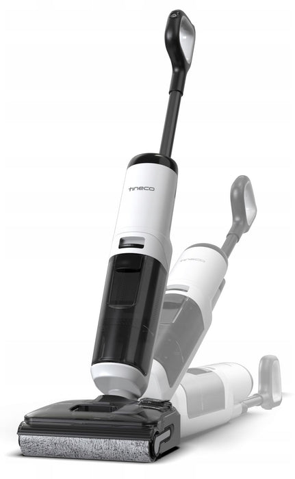 Вертикална прахосмукачка и подочистачка Tineco - Floor One S5 Max, 2в1, HEPA, черна/бяла