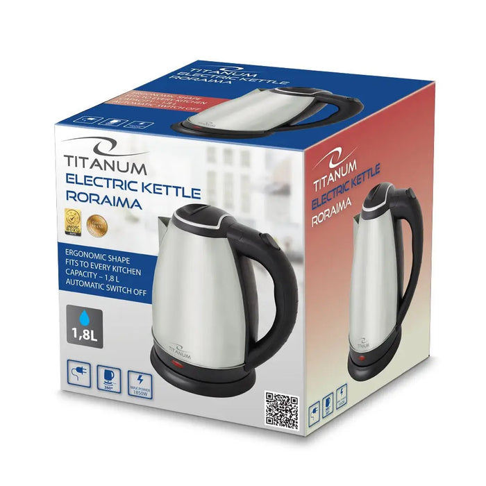 Titanum TKK102X Електрическа кана 1.8L 1800W Inox Silver