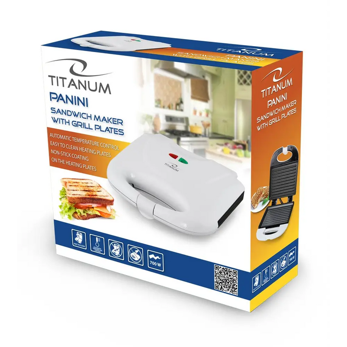 TITANUM TKT004W sandwich maker 700 W White