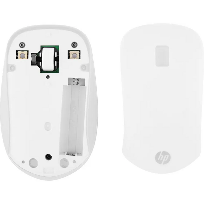 Тънка бяла Bluetooth мишка HP 410