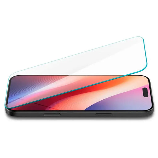 Тънко закалено стъкло Spigen Glas.tR за iPhone 15/16