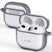 Тънък калъф Tech-Protect за AirPods 4 - сив